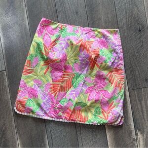 Lilly Pulitzer Cotton Mini Skirt